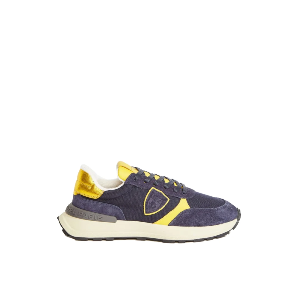 Philippe Model Women's Multicolor Sneakers, 6 Uk, Antibes Low Mondial Trainers