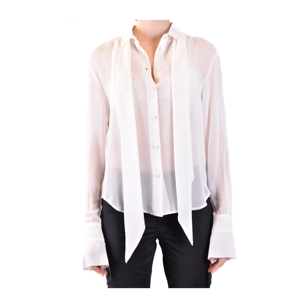 Philosophy Di Lorenzo Serafini Women's White Stylish Shirt - Shirts - 2XS - Blouses & Shirts