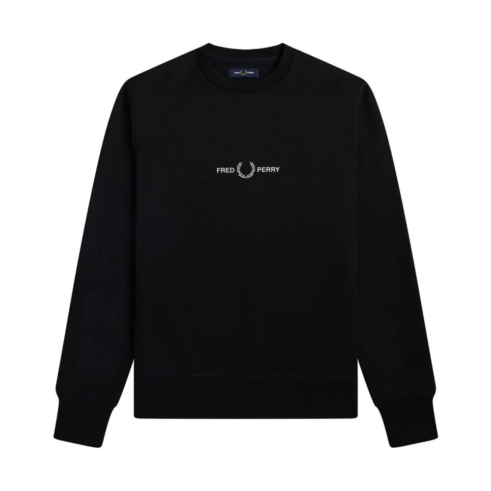 Fred Perry Noir Pullover Embroidered - Bild 4