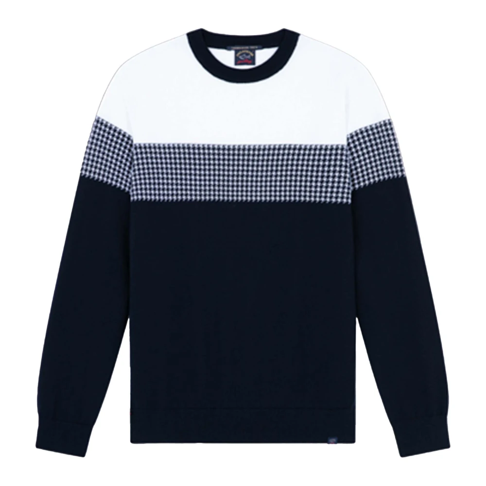 PAUL & SHARK Blauwe Stijlvolle Shirt Blue Heren