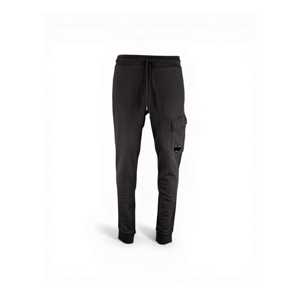 C.p. Company Men's Black Joggers Cargo Pant - Sweatpants - M - Trousers