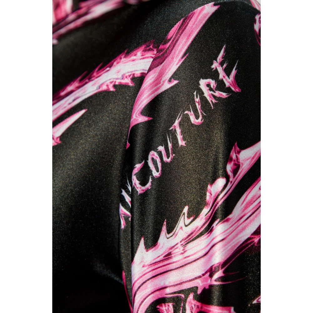 Versace Jeans Couture Jumpsuit met patroon Black Dames
