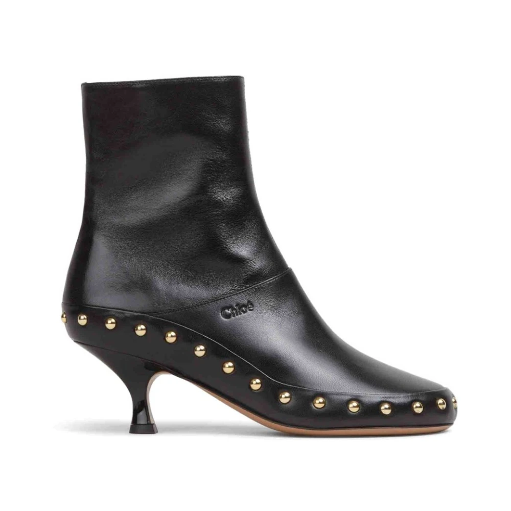 Chloé Heeled Boots, Female, 6 Uk, Chloè Boots Black