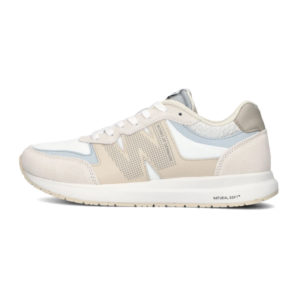 Woden Damen Beige Sneakers Rigmor Reflective - Bild 2