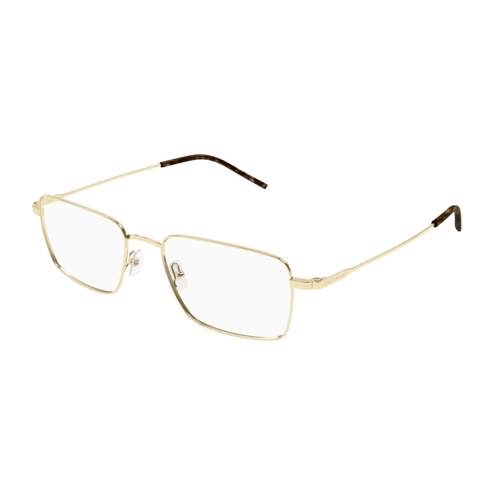 Saint Laurent Men's Yellow Glasses, 55 Mm, Sl 844 Eyeglasses