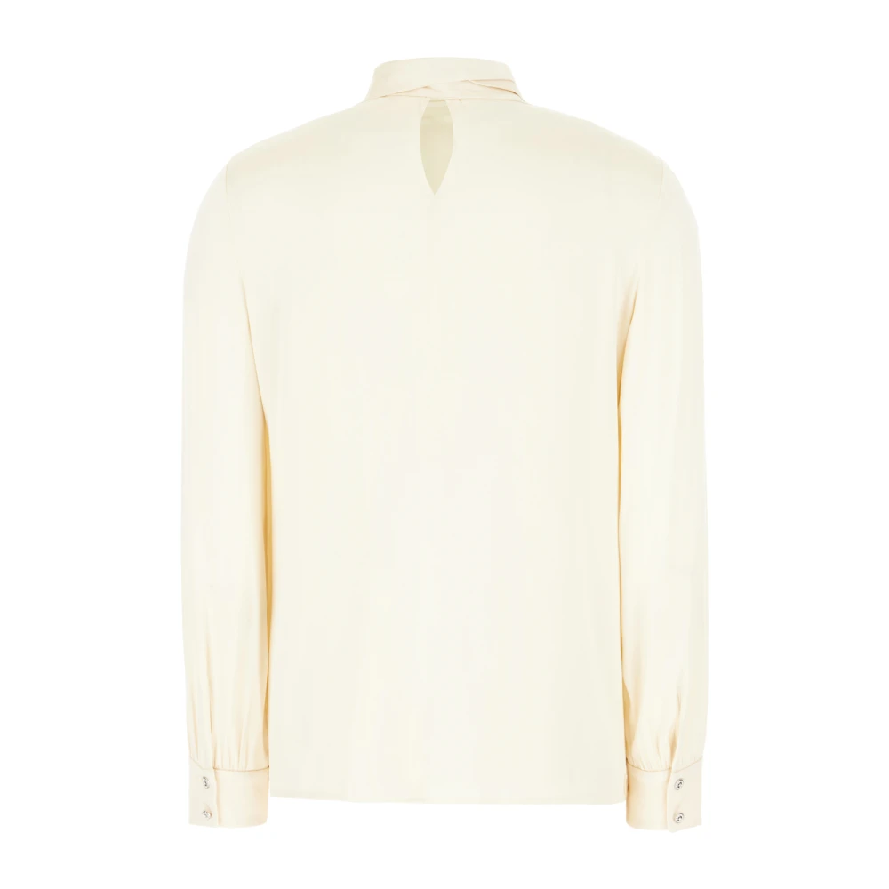 Max Mara Studio Stijlvolle Overhemden Collectie Beige Dames