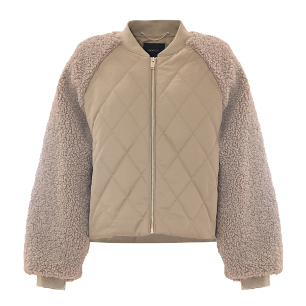 Kocca Stijlvolle lichte jassen voor elke gelegenheid Beige Dames