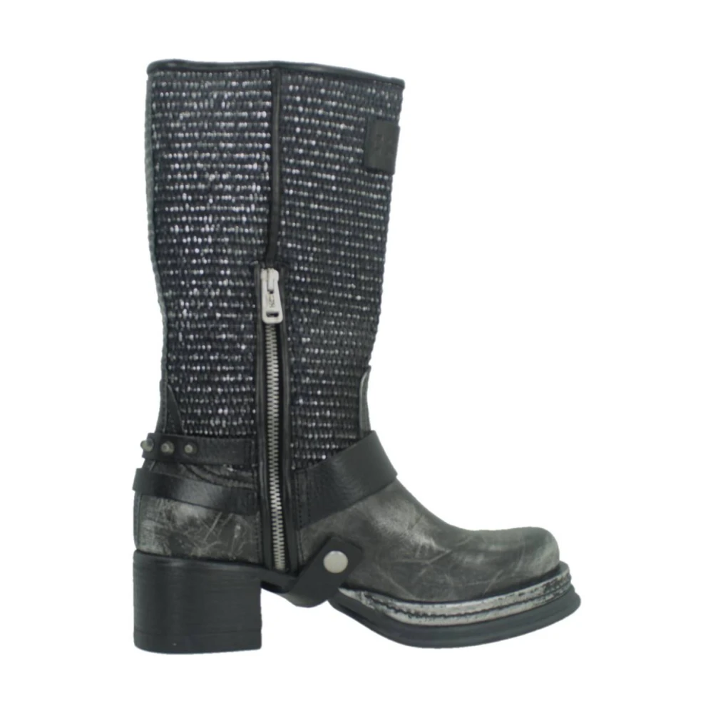 a.s.98 High Boots Black Dames