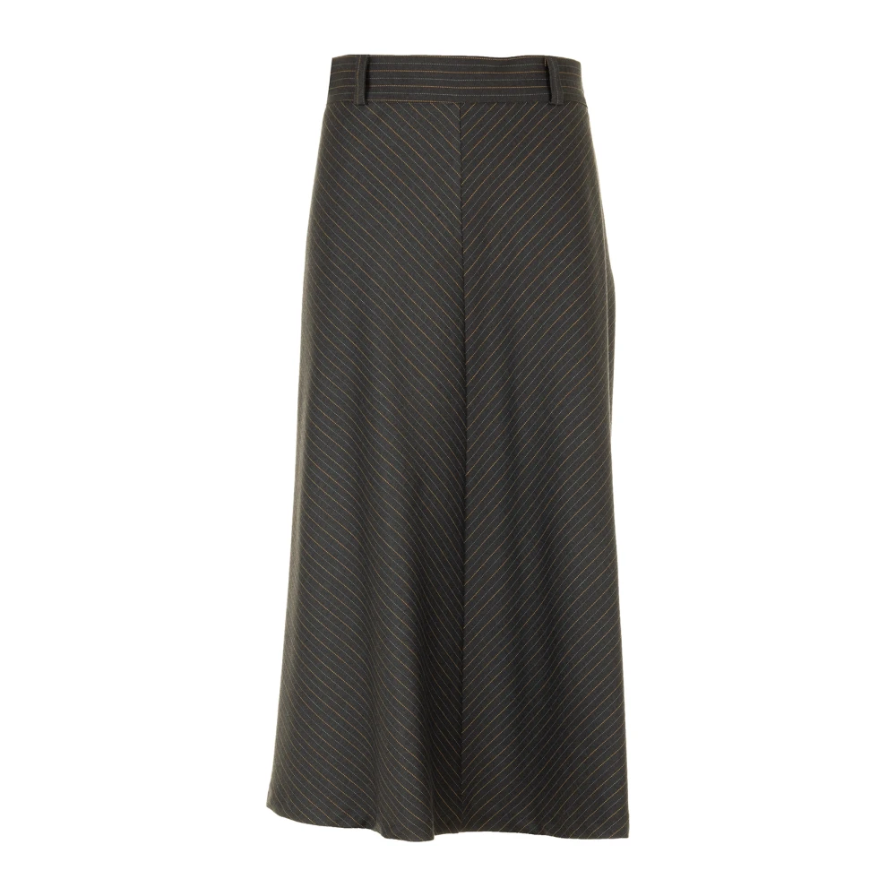 NIU Stijlvolle Rokken Gray Dames