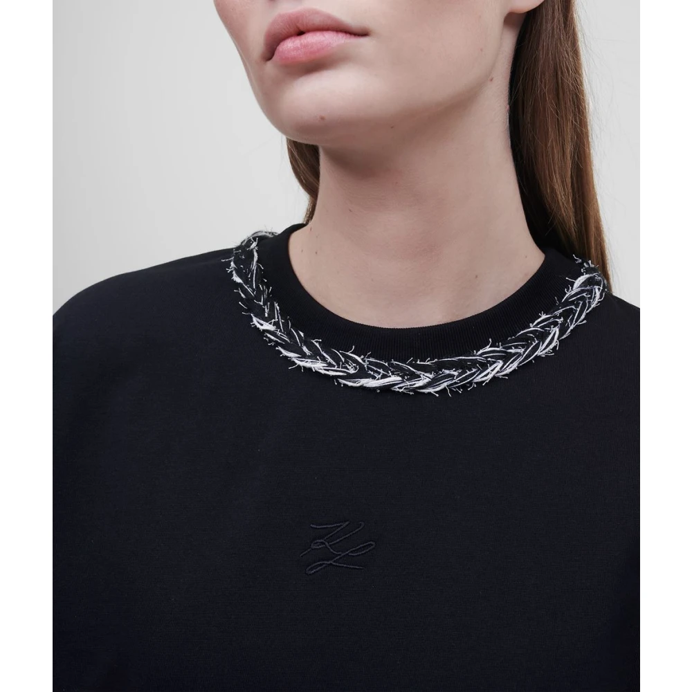 Karl Lagerfeld T-shirt Black Dames