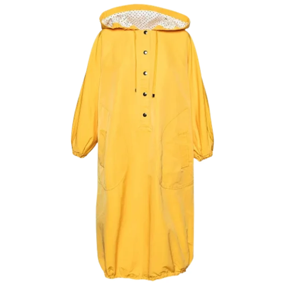 Dolce & Gabbana Pre-owned Cotton outerwear Yellow Dames
