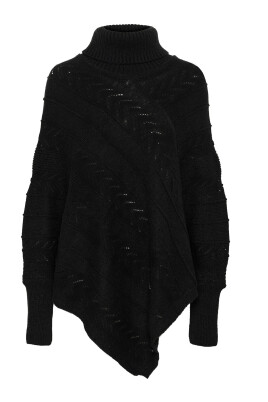 black-turtleneck-poncho-sweater