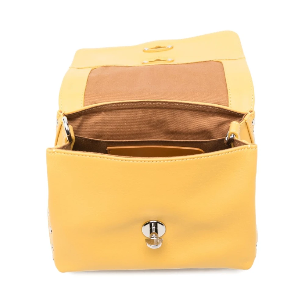 Zanellato , Handbags, Female, Yellow, One Size, Postina Saeta Baby - Image 3