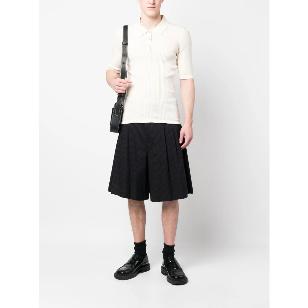 Maison Margiela Klassieke Polo Shirt voor Mannen Beige Heren