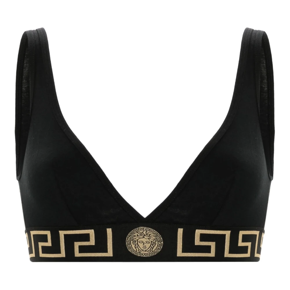 Versace Damen Schwarz Unterwäsche, K, Mgröße: