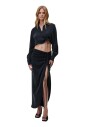 chemise-noire-courte-avec-lien-lateral