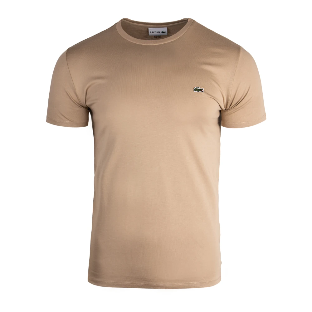 Lacoste Herr Beige Toppar S, T-Shirt