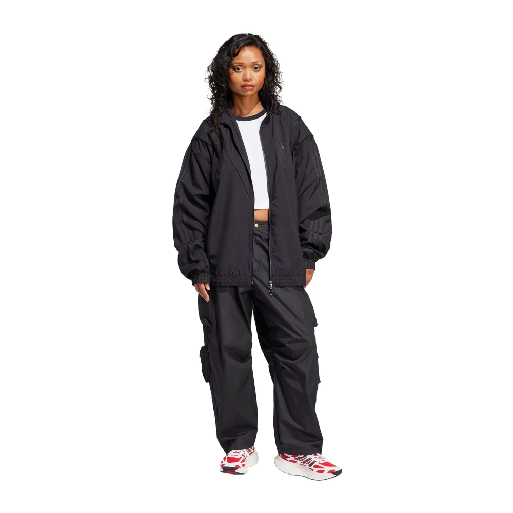Adidas Women's Black Rasant Track Top - Training Jackets - S - Sport