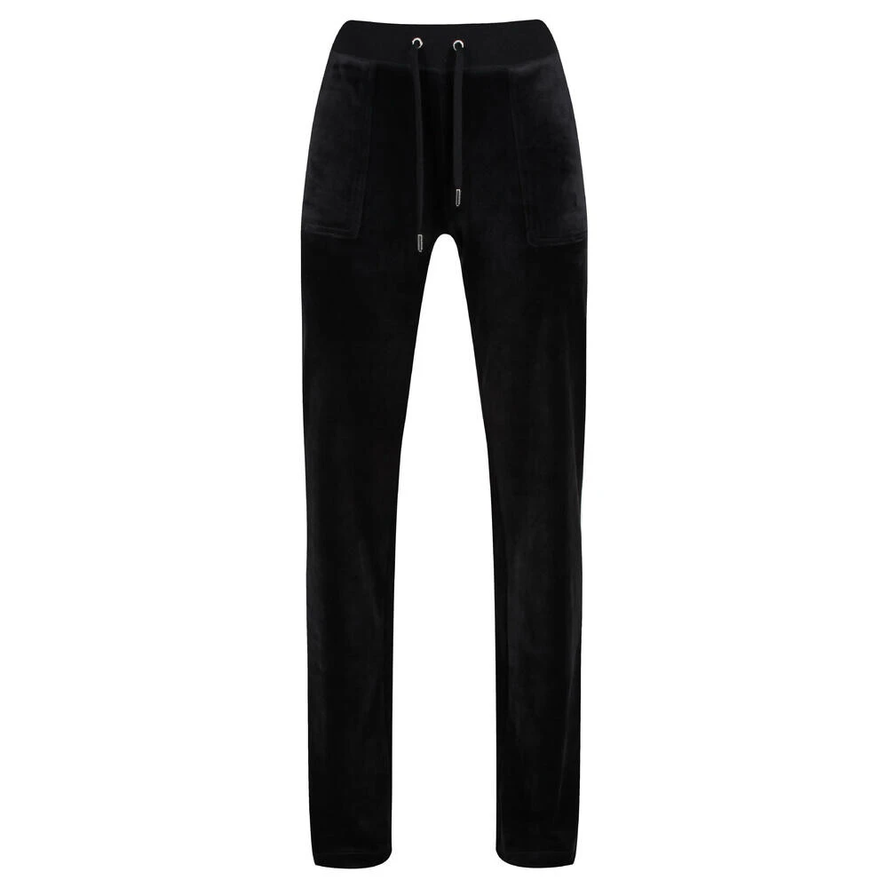 Juicy Couture Klassieke Velour Del Ray Sweatpants Black Dames