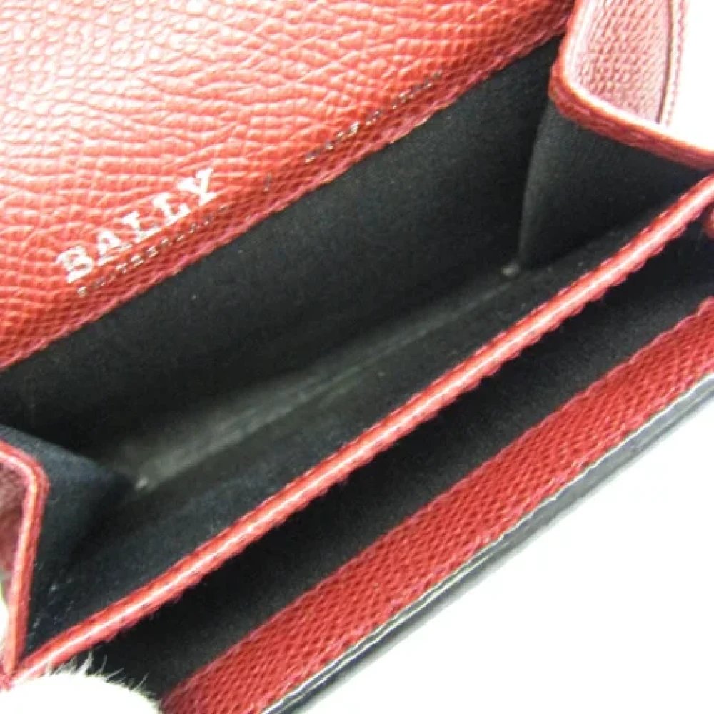 Bally Pre-owned Leather wallets Black Dames