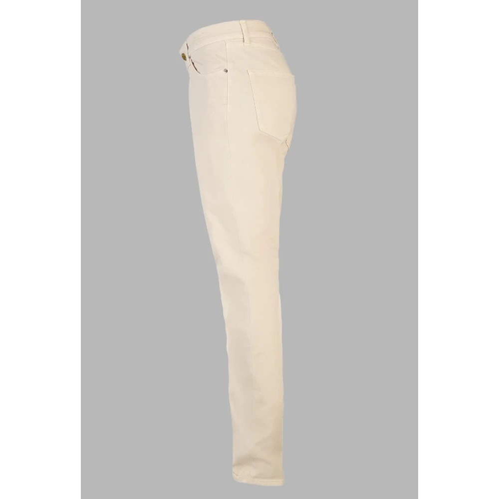 Briglia Roomkleurige Bull 5-Pocket Jeans Beige Heren