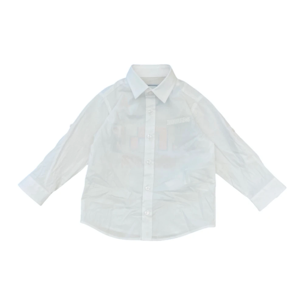 Iceberg Boys White Kids Shirts, 12 M, Camicia