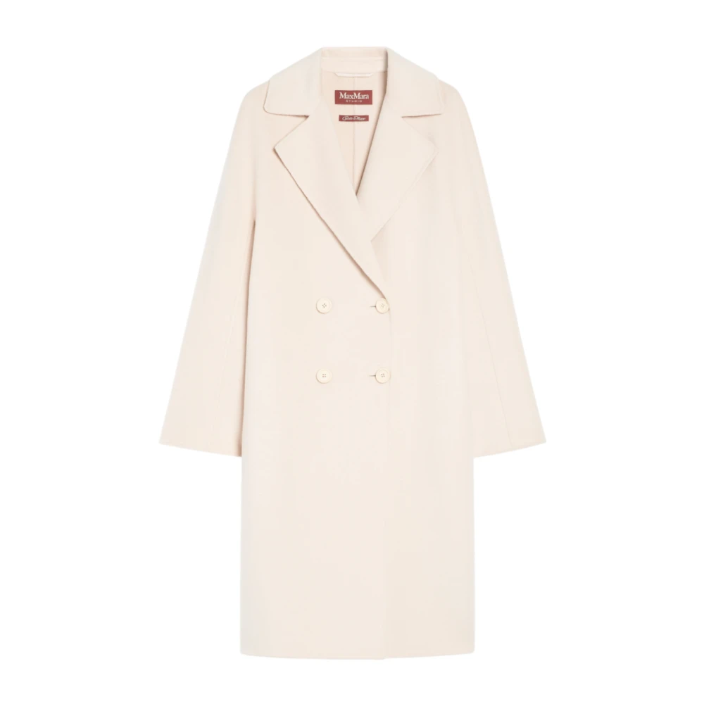 Coats > Double-Breasted Coats - - Max Mara Studio - Modalova