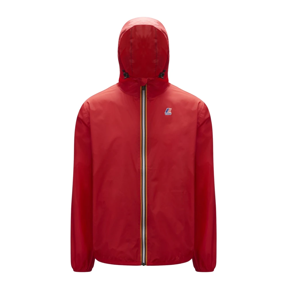 K-Way Unisex Rot Jacken, Mgröße: