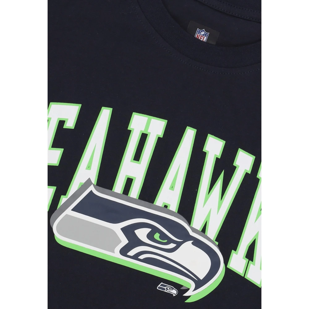 new era Seattle Seahawks Draft Tee in Teamkleuren Black Heren