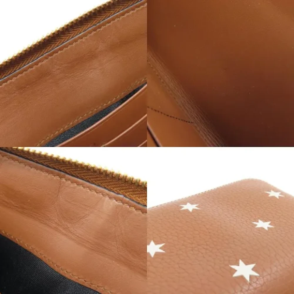 Loewe Pre-owned Leather wallets Brown Dames