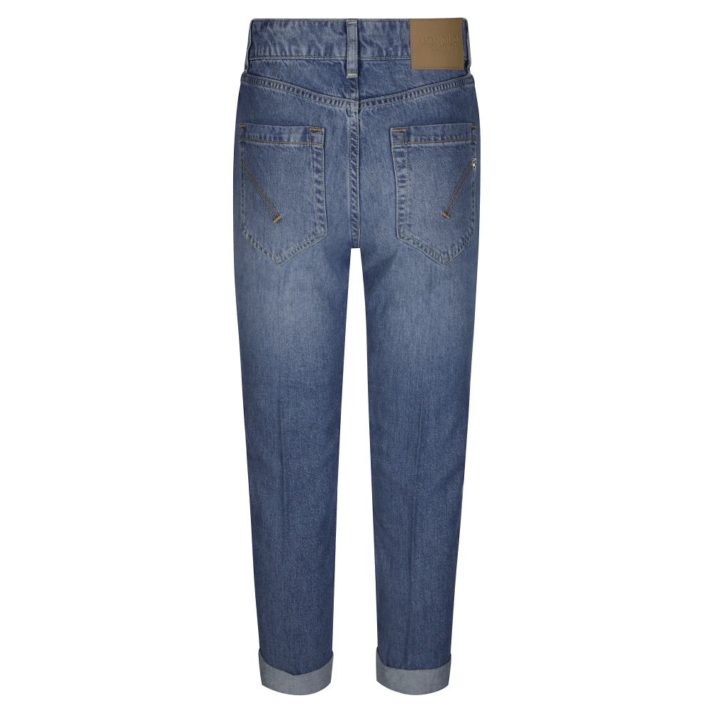 Dondup Juweel Versierde Broek Blue Dames