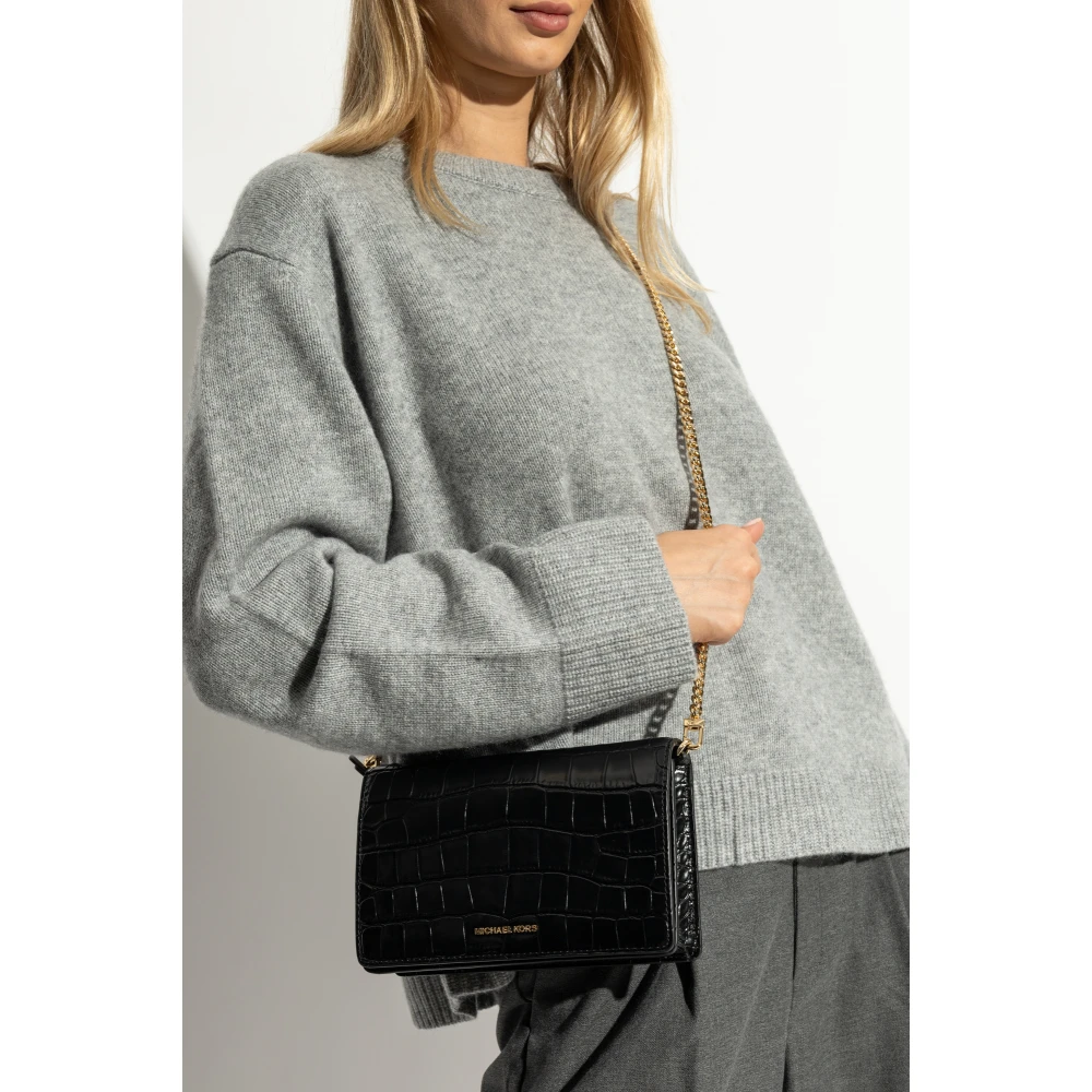 Michael Kors Schoudertas Jet Set Black Dames