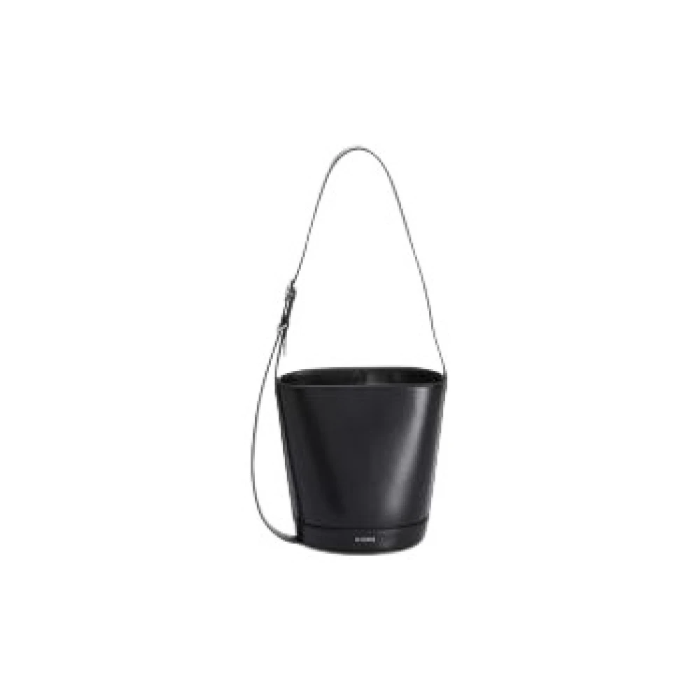 Jil Sander Elegant Fashion Style - Female - Bucket Bags - Black - One Size - Bags