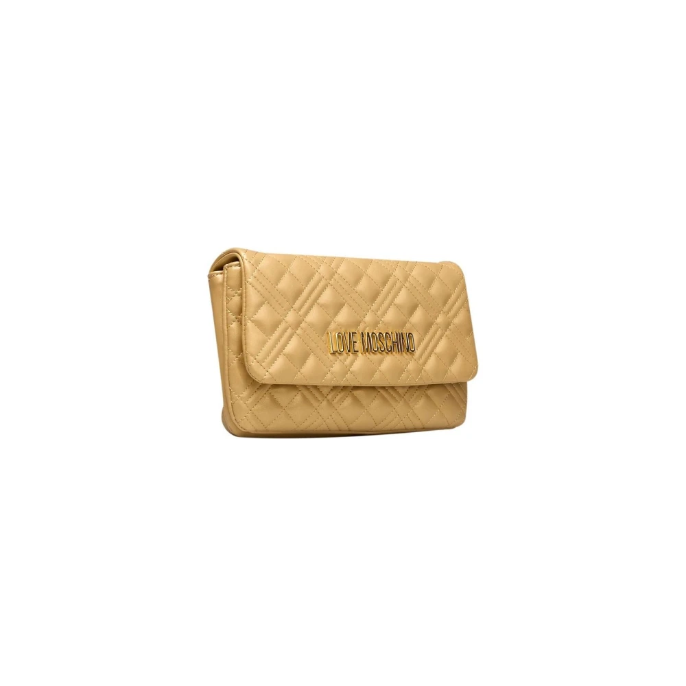 Love Moschino Schoudertas met magnetische sluiting Yellow Dames