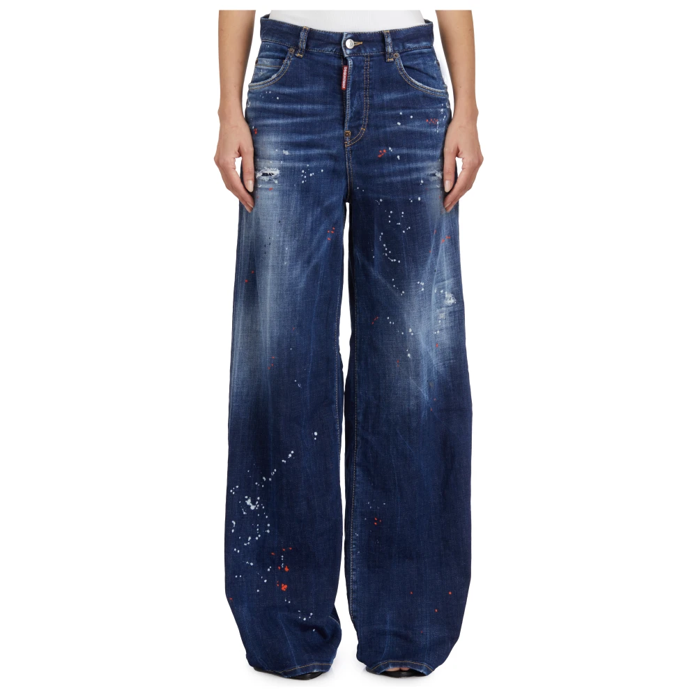 Jeans > Wide Jeans - - Dsquared2 - Modalova