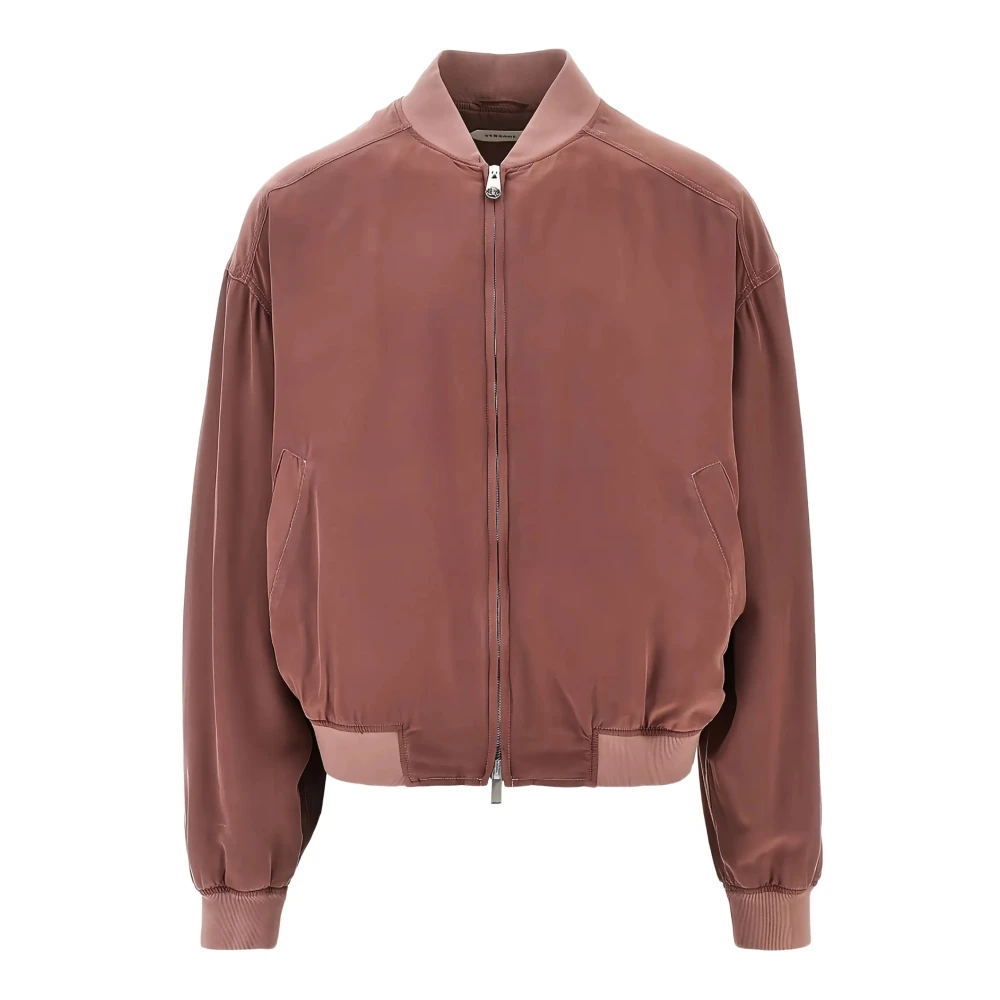 Versace Bomber Jacket - Male - Bomber Jackets - Purple - M - Jackets