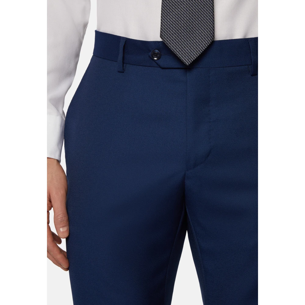 Boggi Milano Pak Zuivere Wol Blue Heren