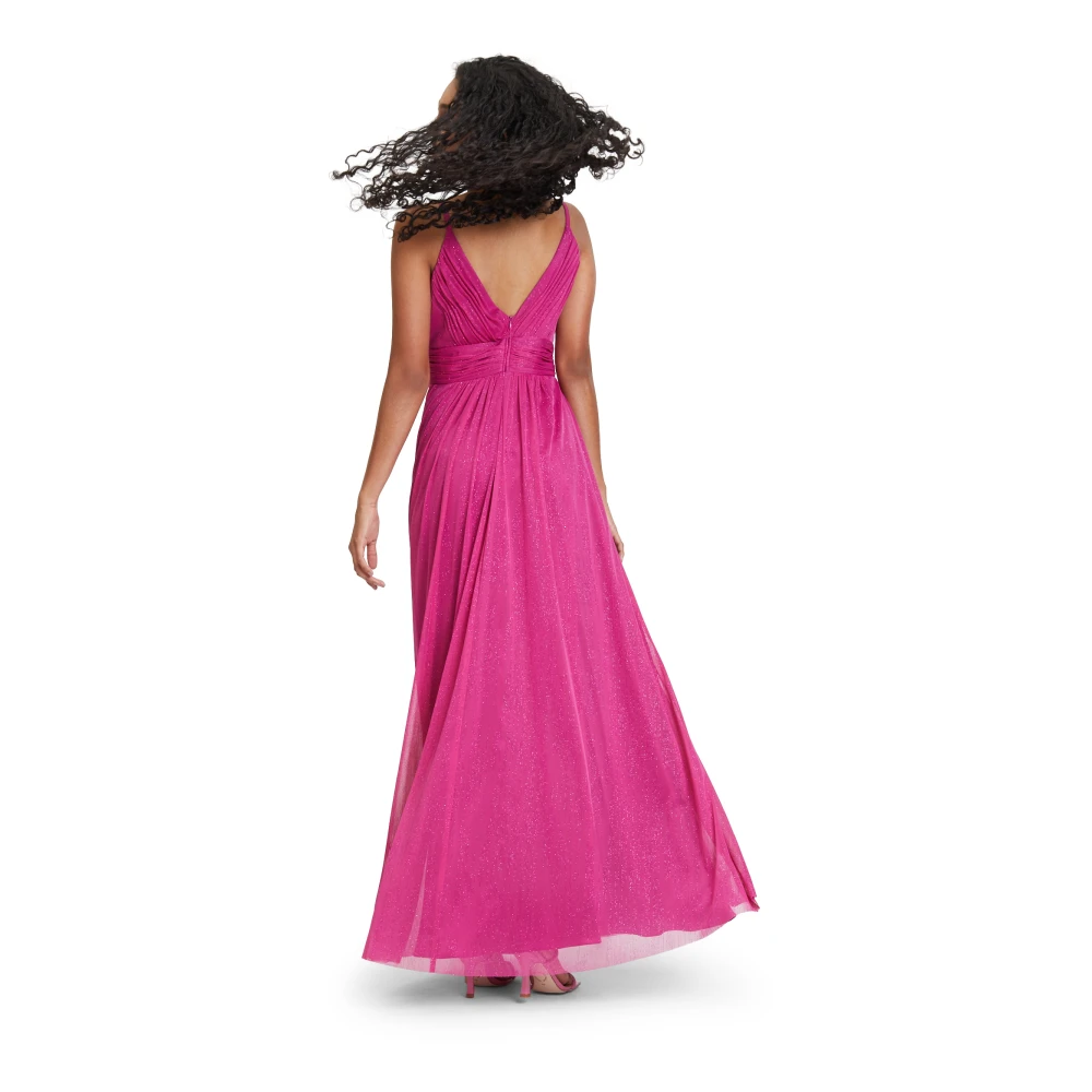 Vera Mont Glitter Maxi Jurk Black Dames
