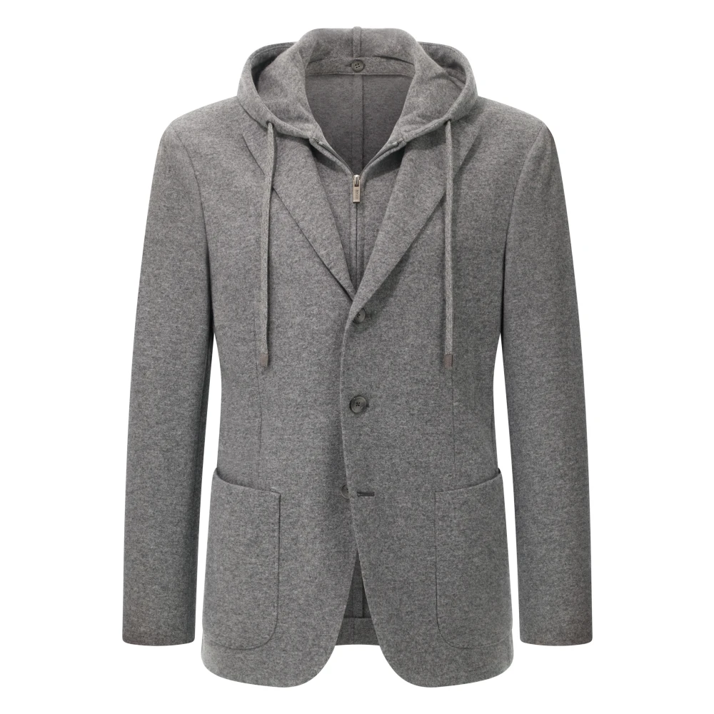 Boggi Milano Grå Madison Sweatshirt Jacket