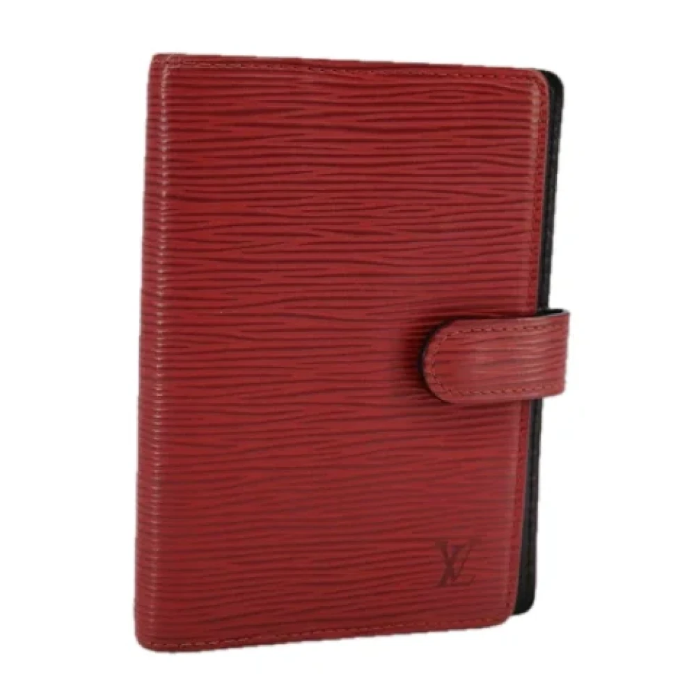 Louis Vuitton Vintage Pre-owned Canvas home-office Red Dames