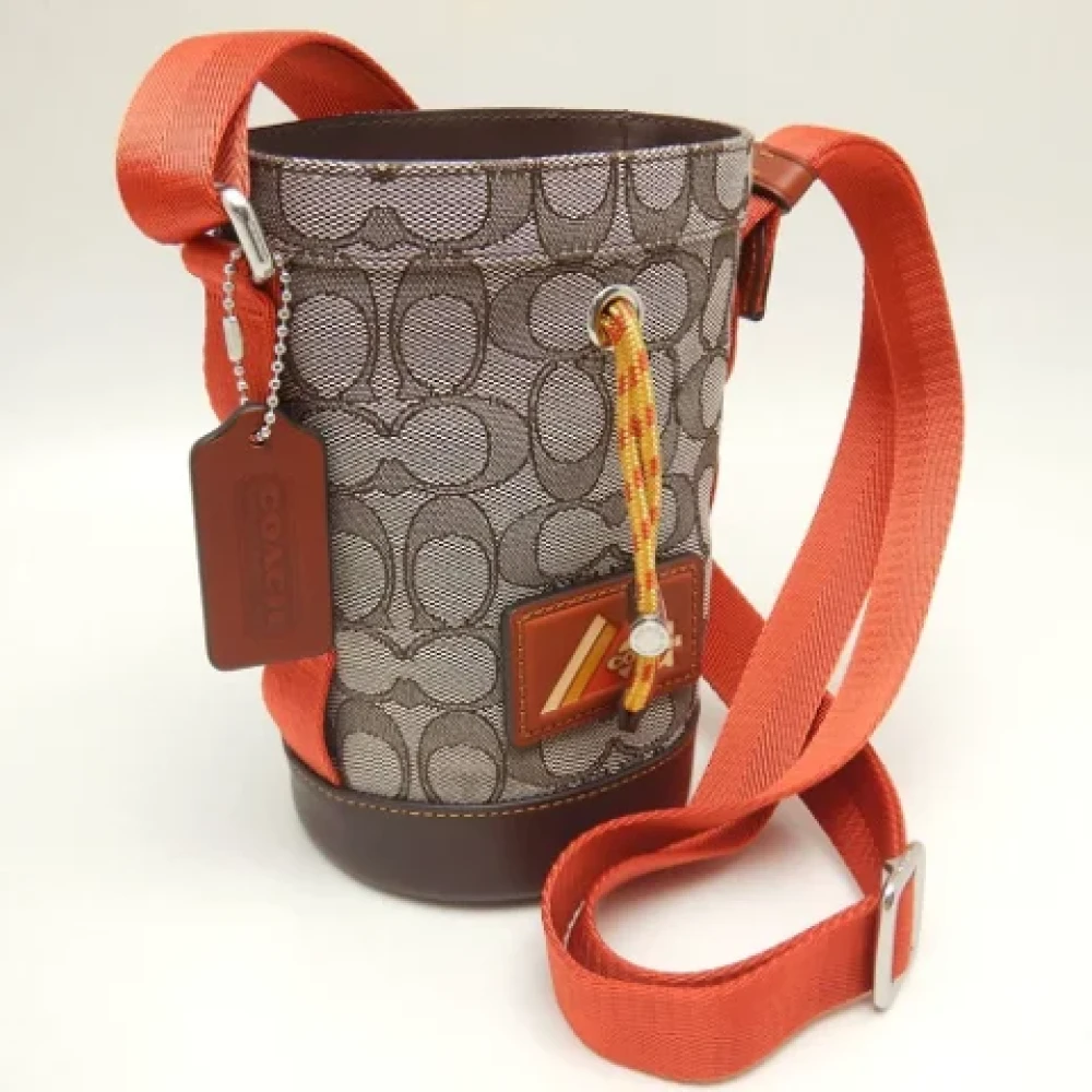Coach Pre-owned Canvas shoulder-bags Multicolor Dames