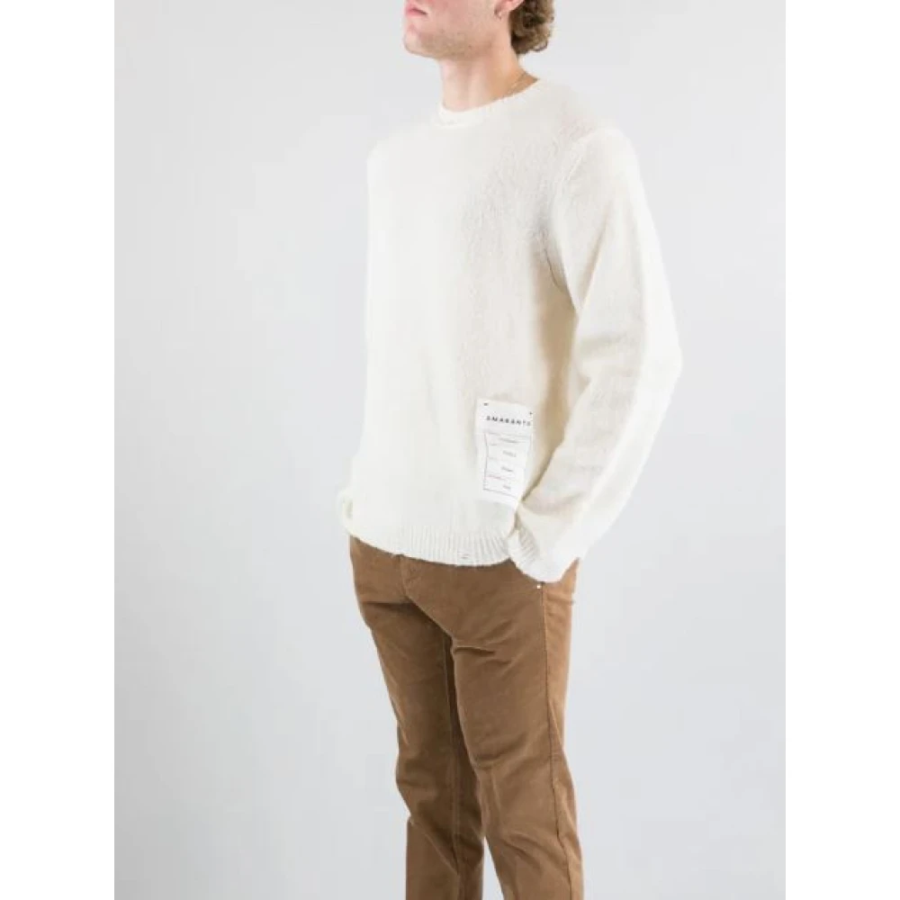 Amaránto Crème Sweater Collectie Beige Heren
