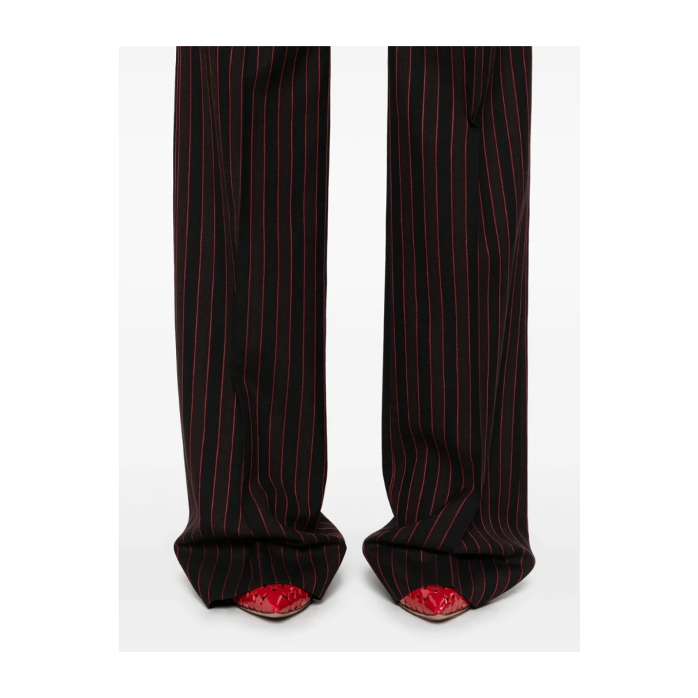 alexander mcqueen Nero E Bordeaux Broeken Dameskleding Brown Dames