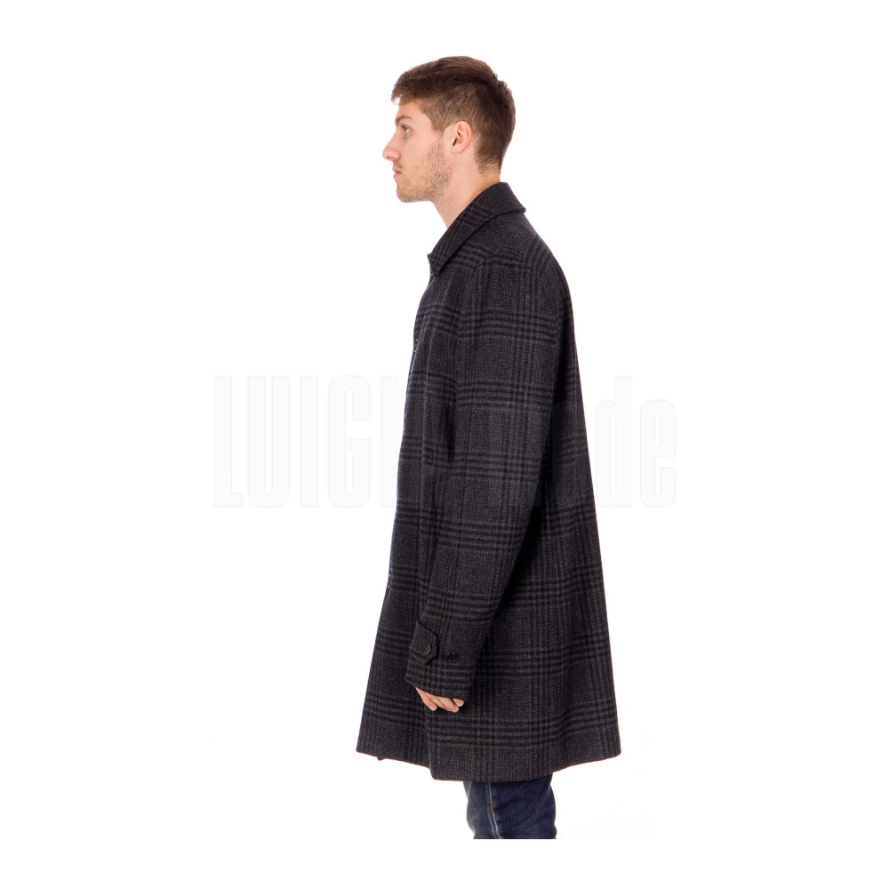 Aspesi Slim Wool Lemon Coat Men Multicolor Heren