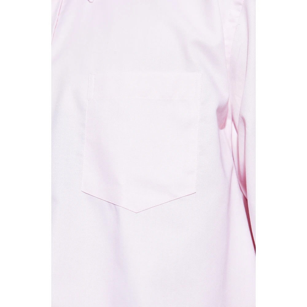 PAUL & SHARK Katoenen shirt met zak Pink Heren