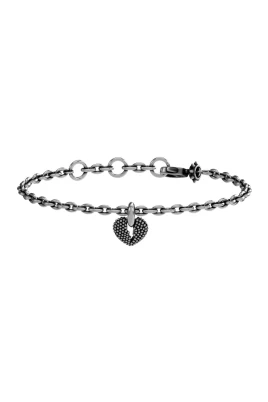 Brutet hjärta armband
