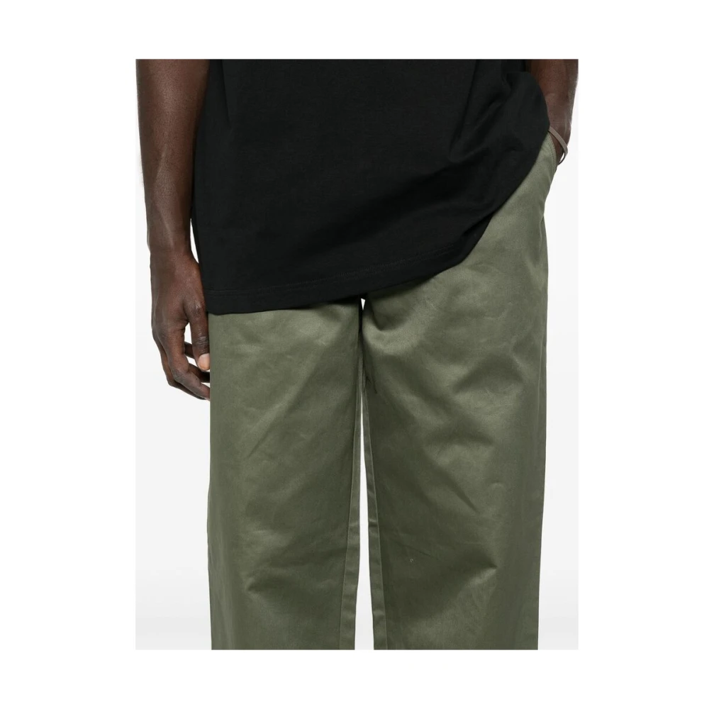 Purple Brand Olijfgroene Jeans met Zakken Green Heren