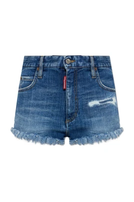 Trucker Denim Shorts