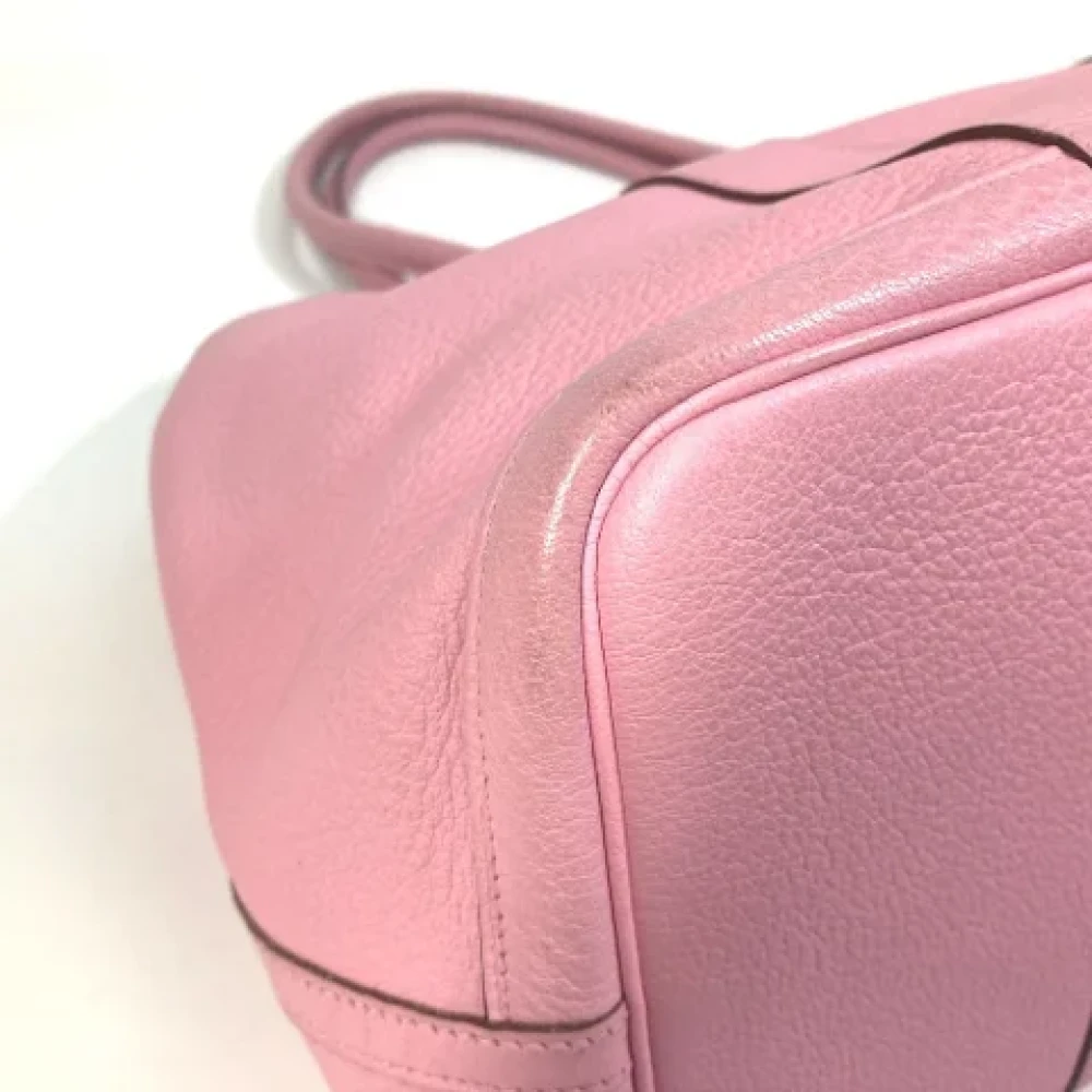 Hermès Vintage Pre-owned Leather totes Pink Dames