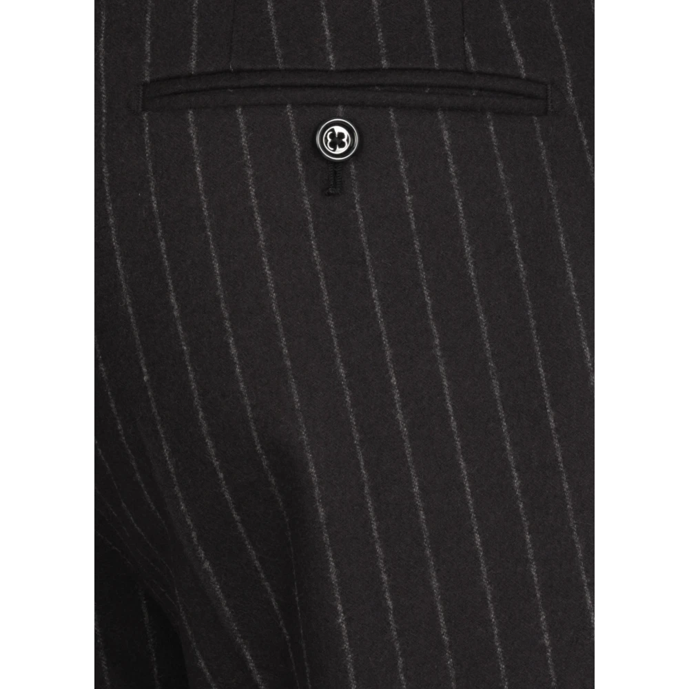 Lardini Blauw Gestreept Pak Set Blue Heren